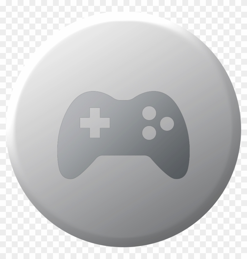 Icon - Grey Games Folder Icon Clipart #3453251