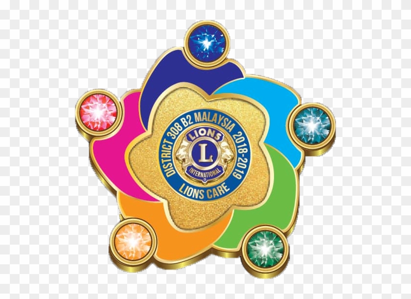 Lions Clubs 308 B2 Overview - Lion Club Logo 2018 2019 Clipart