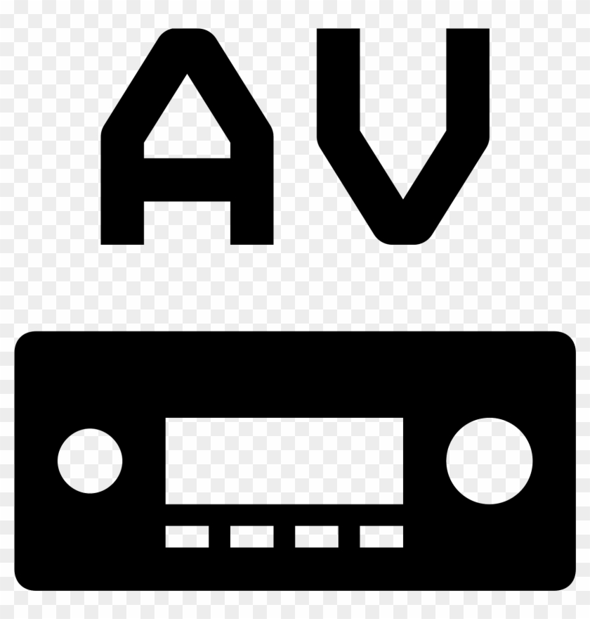 Av Receiver Icon - Av Receiver Icon Png Clipart
