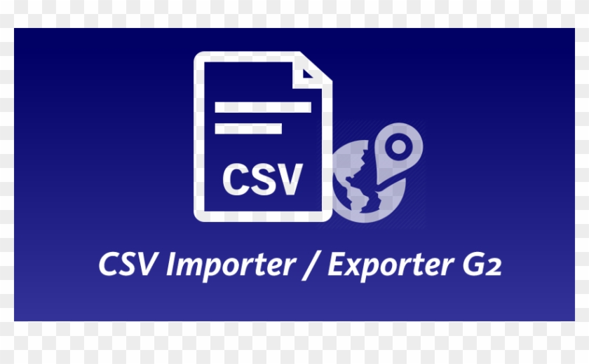Csv Importer / Exporter & Geocoder G2 - Graphic Design Clipart