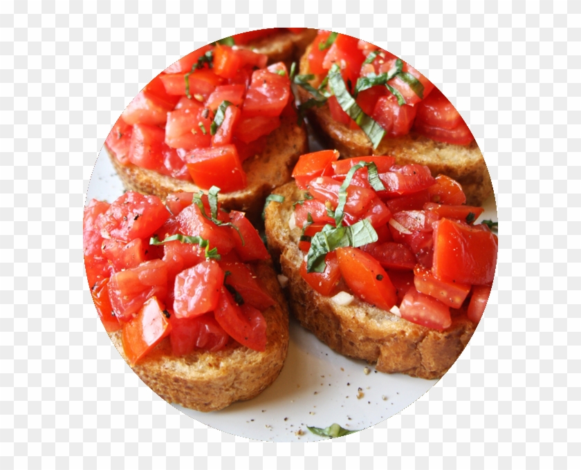 Bruschetta - Italian Finger Food Appetizers Clipart