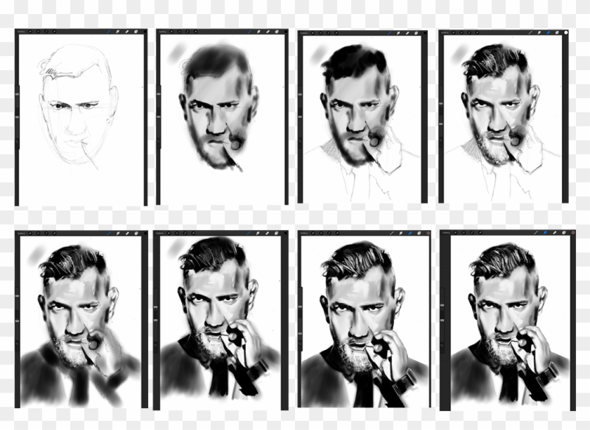 Step By Step Conner - Sketch Clipart