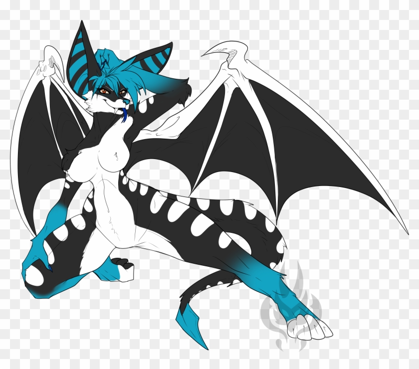 Nightshade Pose - Illustration Clipart