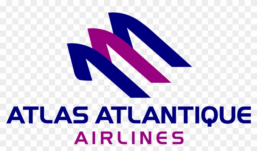 Logo Atlas Atlantique Airlines - Atlas Atlantique Logo Clipart #3454877