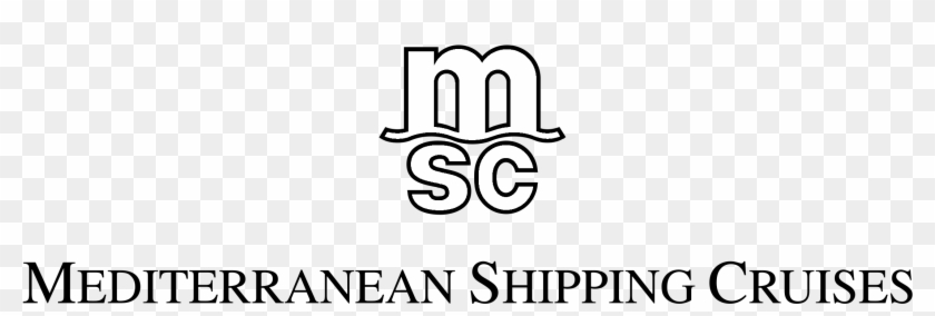 Msc Logo Black And White - Graphics Clipart #3454903