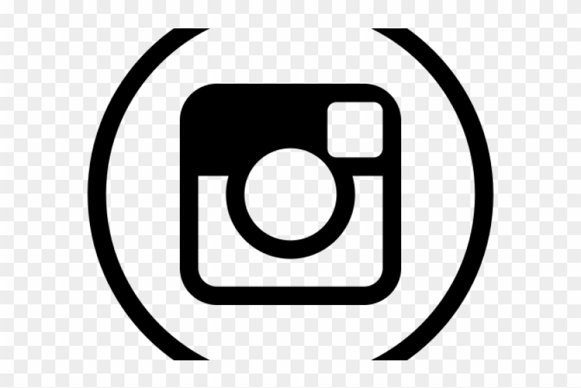 Social Media Icons Clipart Black And White - Circle - Png Download