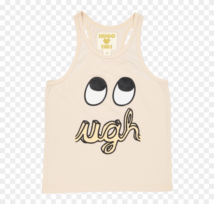 Hugo Loves Tiki Tank Top Ugh Eye Roll - Hugo Loves Tiki Ugh Clipart #3455331