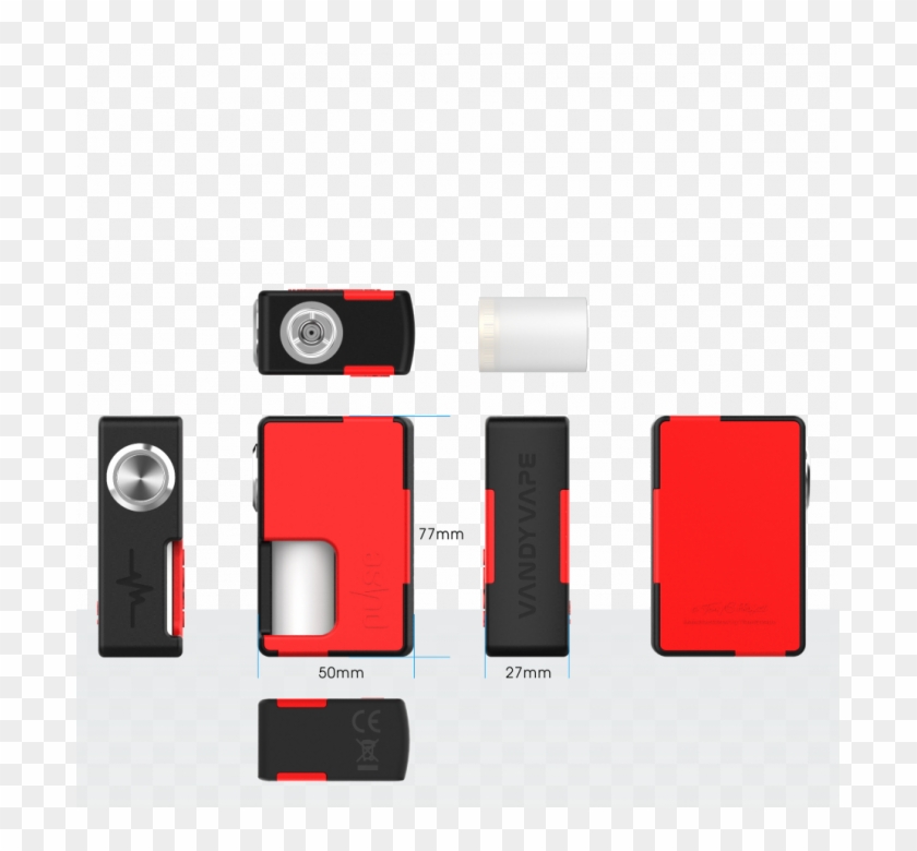 Vandy Vape Pulse Squonk Bf Box Mod , Png Download - Mod Mecanico Pulse Clipart #3456025