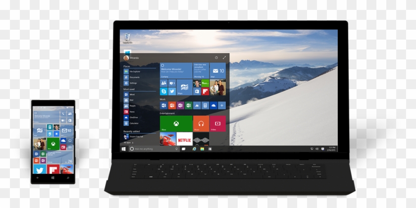 Consumers Have Not Embraced Windows 8, The Current - Windows 10 Mobile Pc Clipart