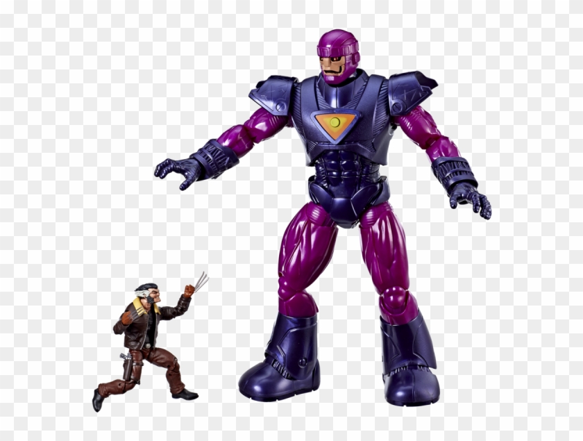 Marvel Days Of Future Past Legends Series Exclusive - Marvel Legends Wolverine And Sentinel Clipart #3456278