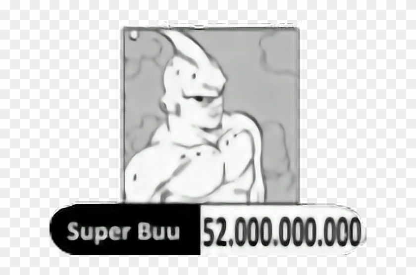 #super Buu - Cartoon Clipart