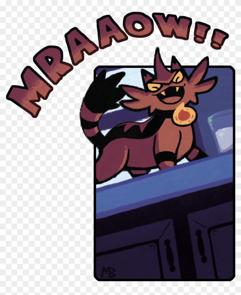 Torracat Mraaow - Cartoon Clipart