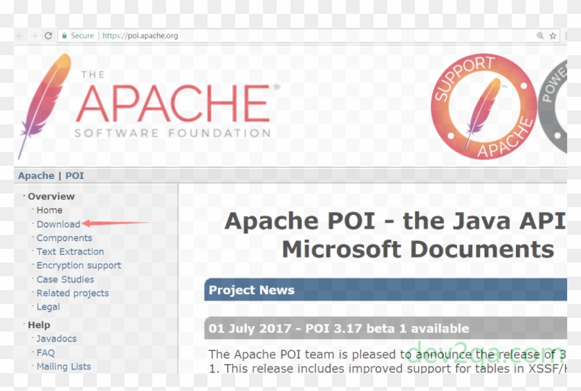 Apache Poi Home Page - Apache Clipart #3456876