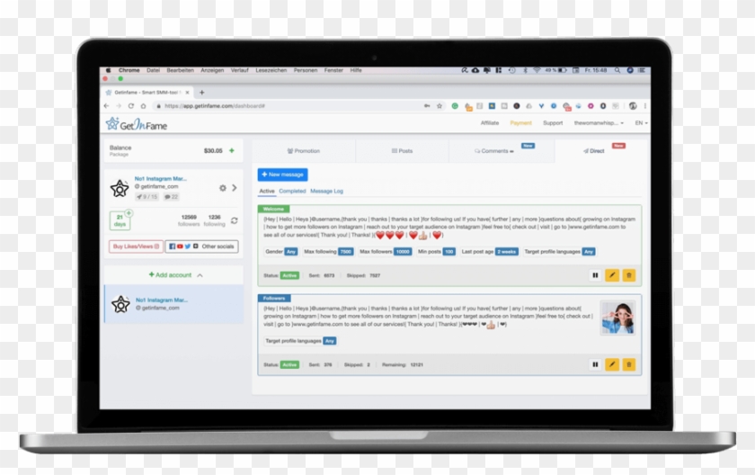 The Instagram Auto Direct Message Bot - Artificial Intelligence In Auditing Clipart