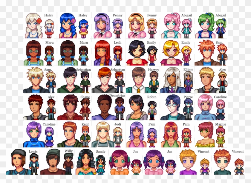 Alternate - - Stardew Valley Mod Character Anime Clipart #3457306