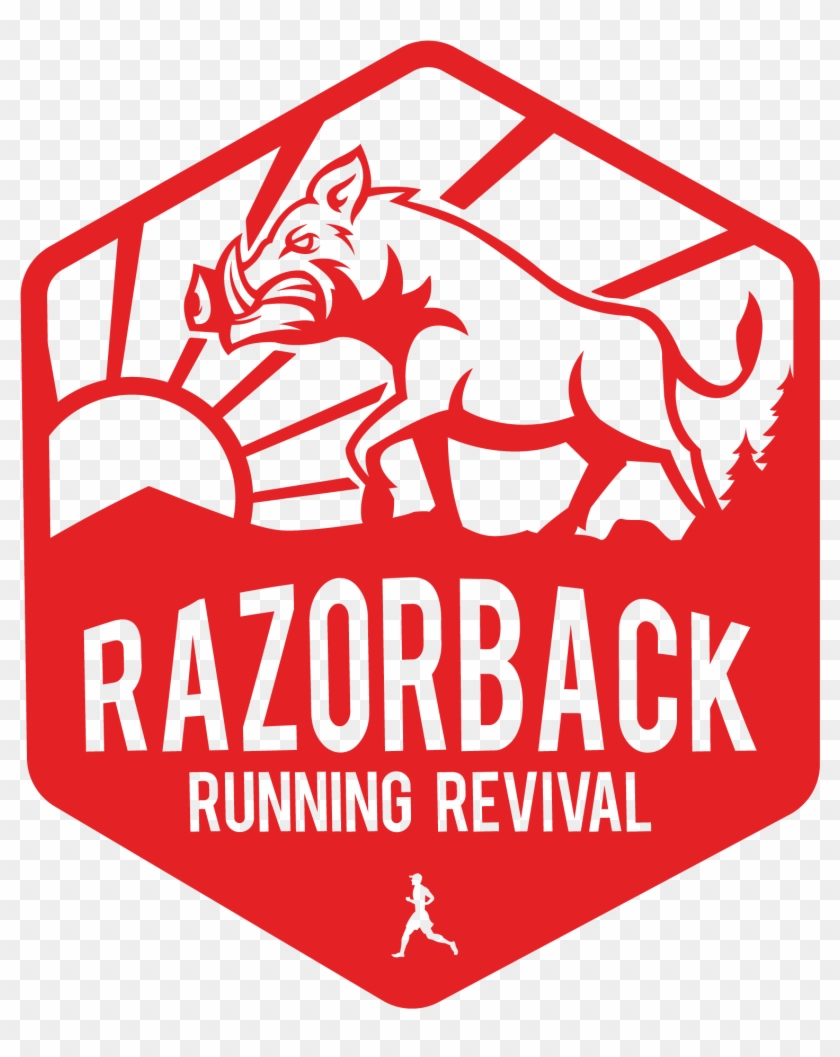 Hprs Razorback F Red Rgb - Emblem Clipart