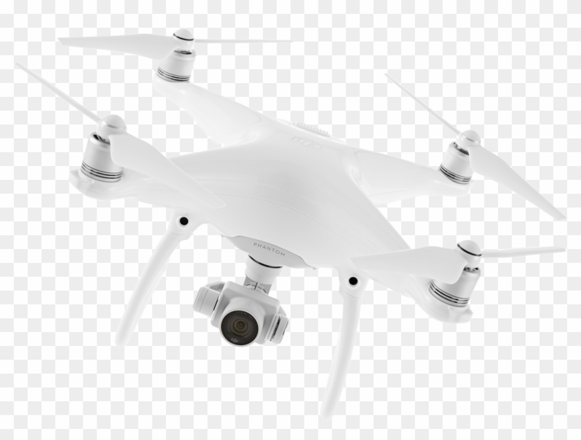 Dji Phantom 4 Drone - Phantom 4 Drone By Dji Transparent Clipart #3457482