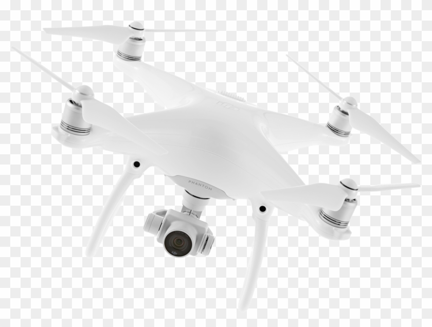 Dji Phantom 4 Drone - Phantom 4 Drone By Dji Transparent Clipart
