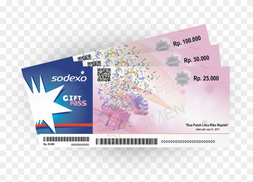 Jual Free Gift Voucher Sodexo 25 000 Susu Exp 31 July - Sodexo Clipart