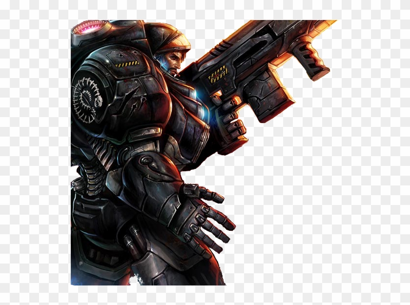 Starcraft, Jackn8r - Wow Warlords Desktop Background Clipart #3457657