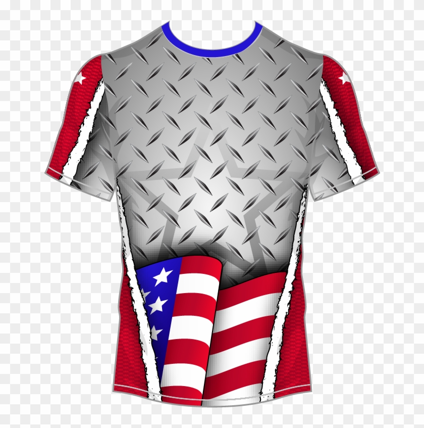 Americana Steel Front - Flag Of The United States Clipart #3457792