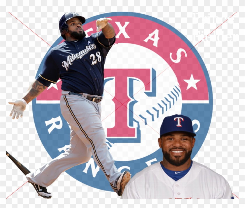 Prince Fielder-rangers - Texas Rangers Symbol How To Draw Clipart #3457856