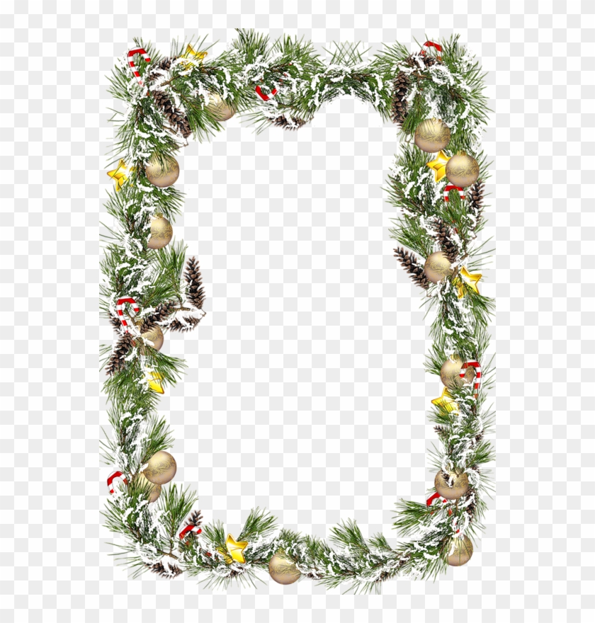 Новогодний Декор И Рамки Christmas Crafts 2016, Christmas - Christmas Transparent Frames Png Clipart #3458295