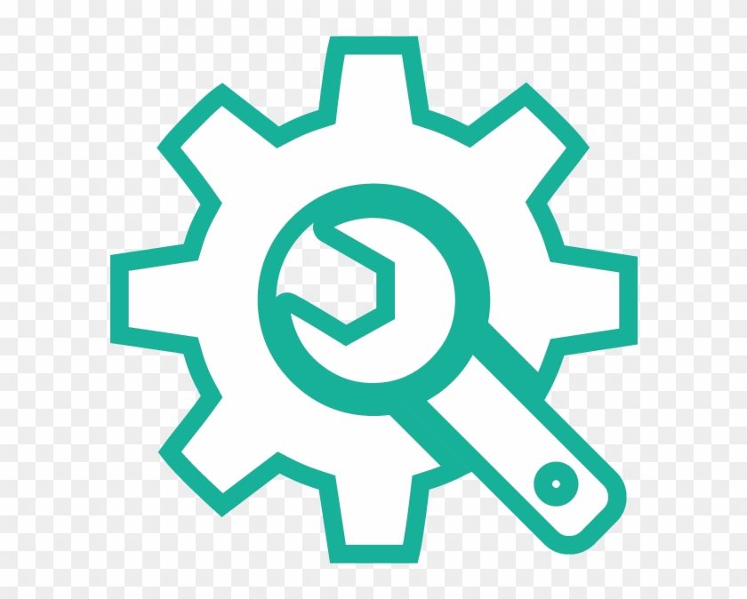 Cogwrench - Emblem Clipart