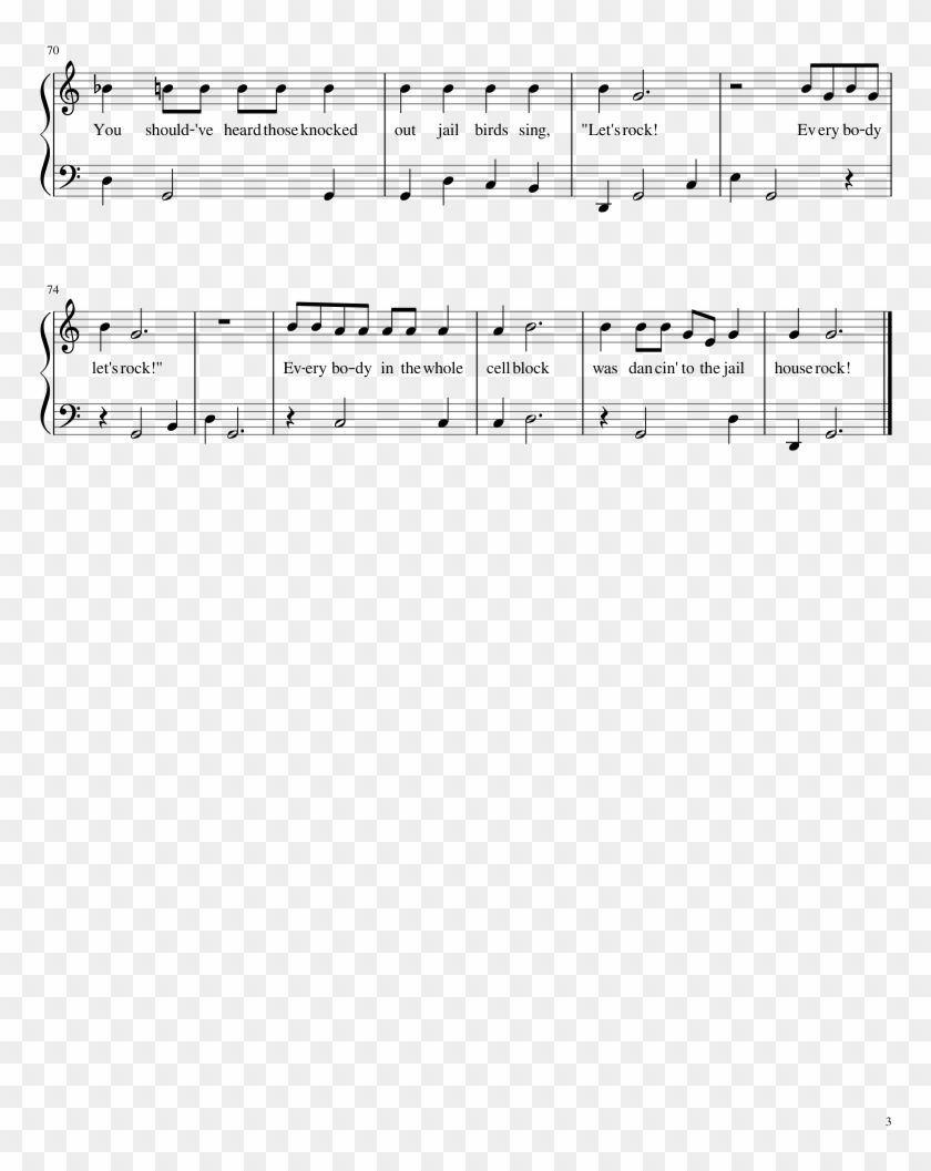 Elvis Medley Sheet Music Composed By As Sung By Elvis - Violin Clipart #3458812