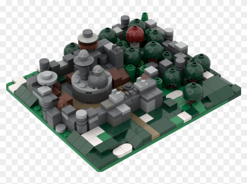 Mocafter Making Dragonstone I Tried Myself At A Micro - Lego Winterfell Moc Clipart