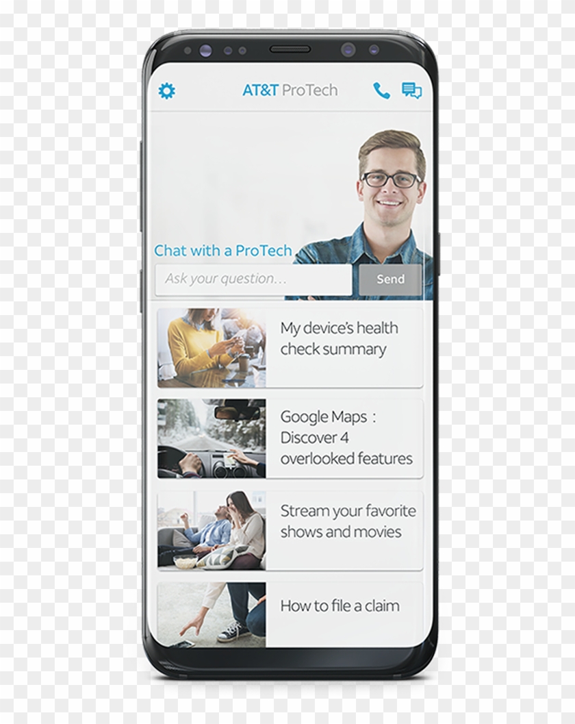 Protech App Icon - At&t Protech Clipart #3459900