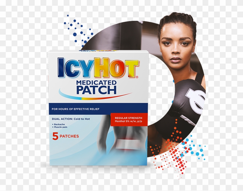 Icy Hot® Medicated Patch - Flyer Clipart