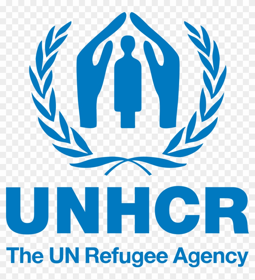Unhcr Logo Png - United Nations High Commissioner For Refugees Png Clipart