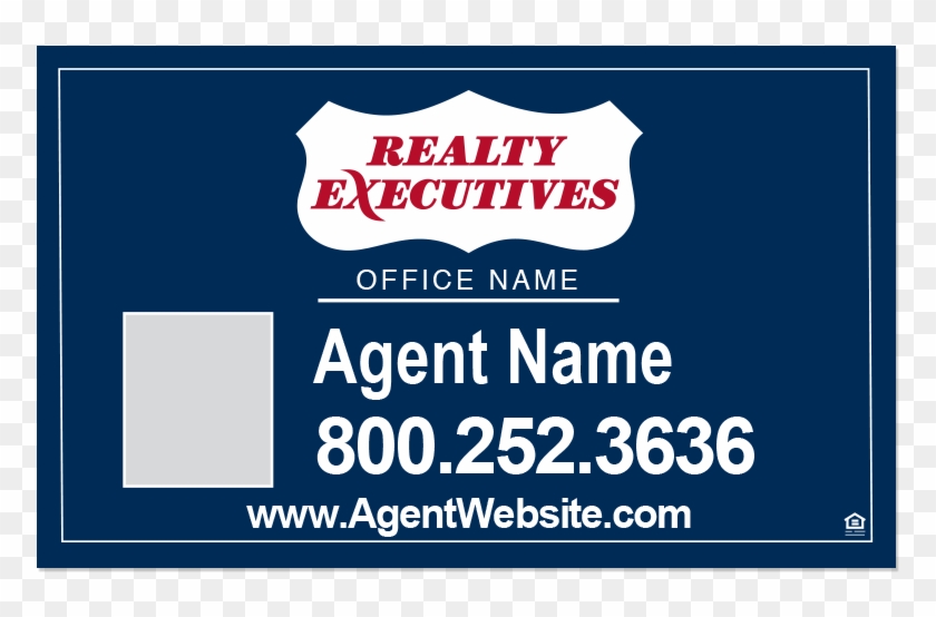 Realty Executives Signs & Frames-18x30 Pht - Realty Executives Clipart #3460390