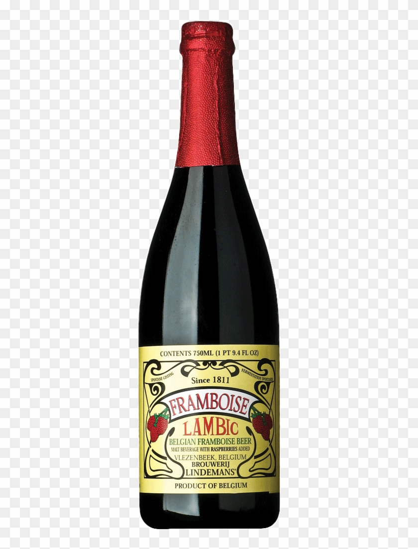 Lambic Framboise - Glass Bottle Clipart