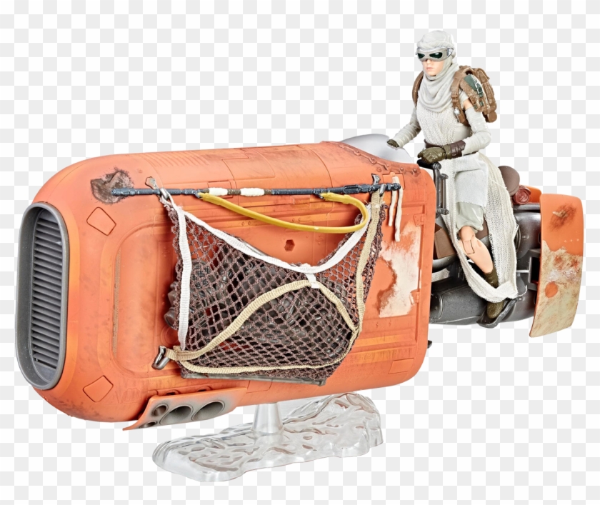 Star Wars Episode Vii - Star Wars Black Series Rey Speeder Clipart