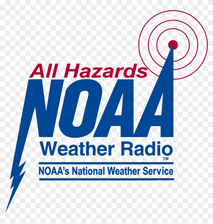 Noaa All Hazards - Noaa Weather Radio Logo Clipart #3460979