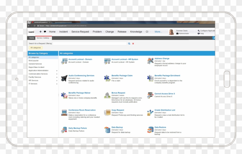 Drag And Drop Workflow Designer - Ivanti Service Management Clipart