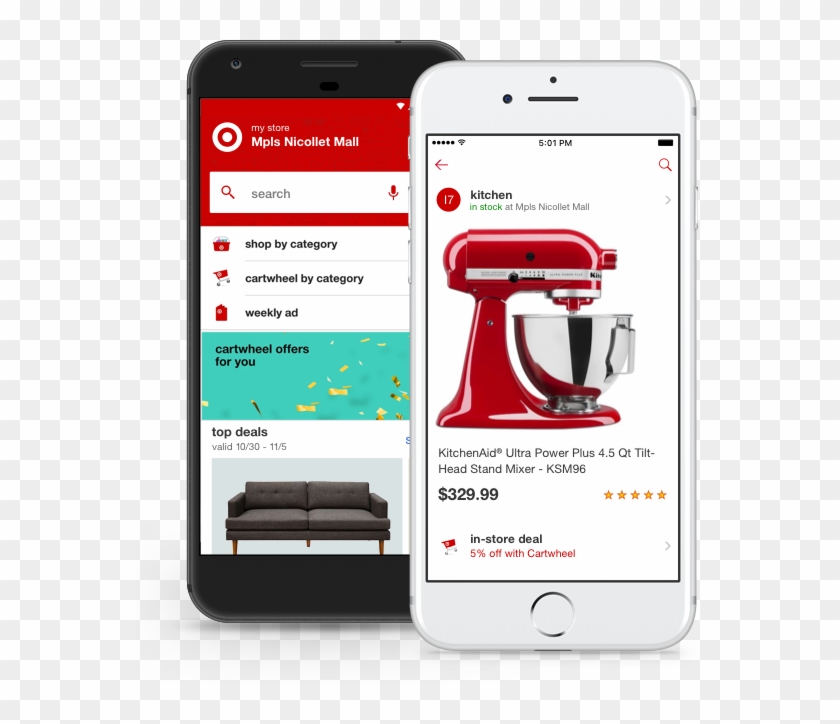 Download The Target App - Target App Clipart #3461191