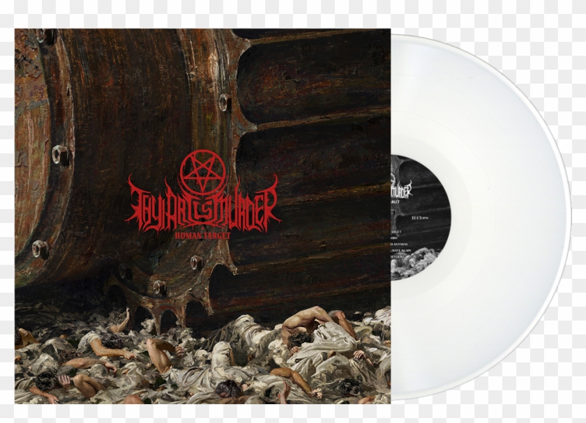 Thy Art Is Murder Human Target White Vinyl - Thy Art Is Murder Human Target Clipart