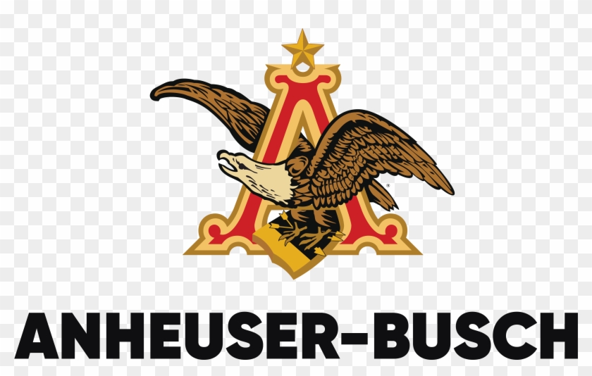 Ab Logo Stacked Black - Logo Anheuser Busch Clipart
