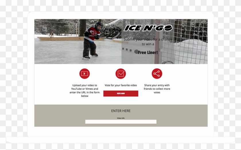 Ice Go Video Upload Template - Goalkeeper Clipart #3461738