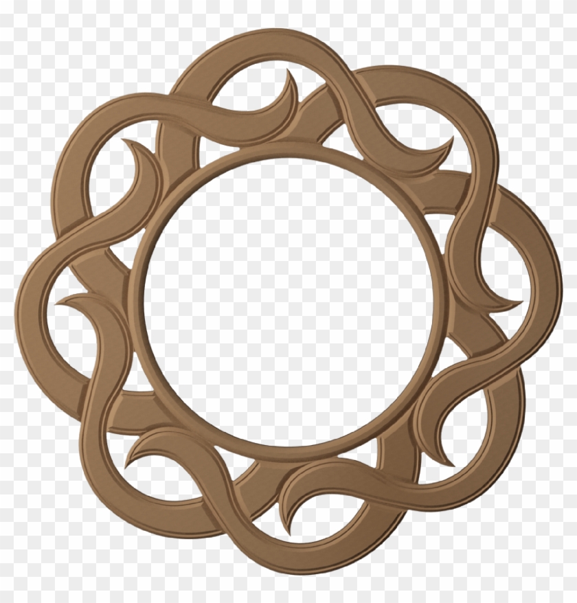 3d-mdf Custom Mirror Frames Wall Panelling Sheets, - Mirror Clipart