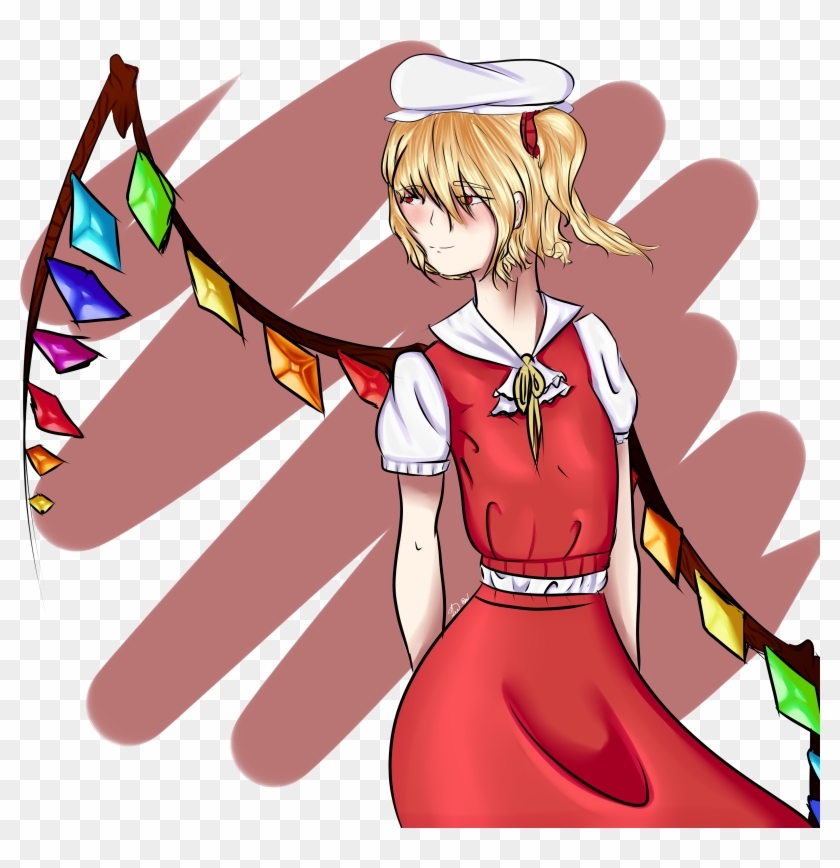 Original) Loading Flandre Scarlet - Cartoon Clipart