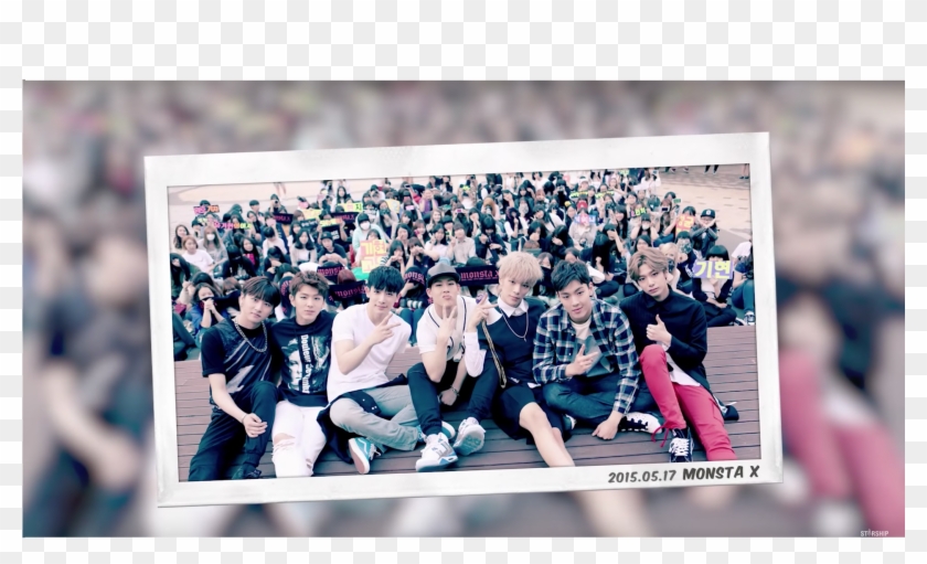 #changkyun #hyungwon #jooheon #kihyun #kpop #minhyuk - Crowd Clipart #3462797