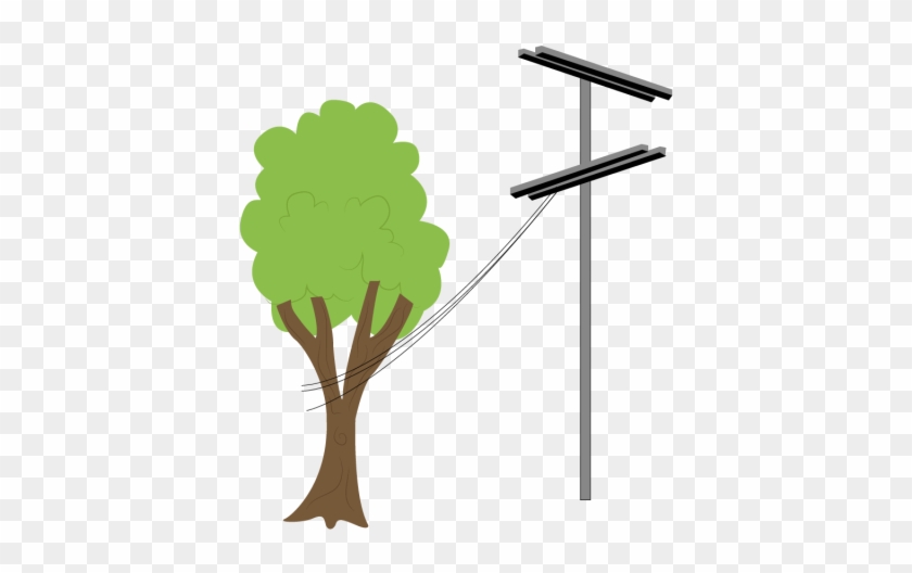 Consiste En Cortar Ramas De La Parte Inferior Con El - Illustration Clipart