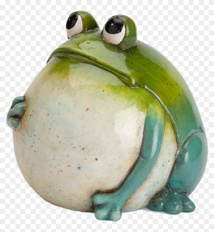 Frog With Big Belly Clipart
