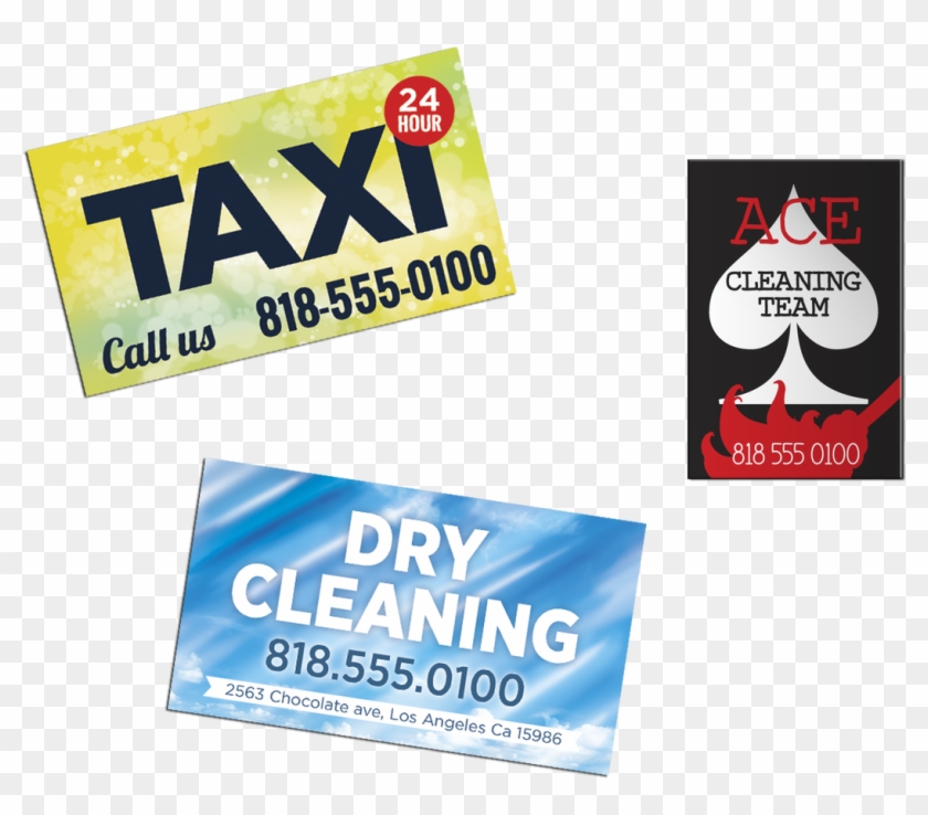 Car Magnet - Business Card Clipart #3463091