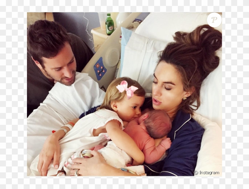Armie Hammer Et L& - Celebrity Babies 2017 Clipart