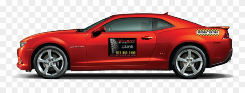 Choose From One Of Our Professionally Designed Templates - Chevy Camaro Side View Clipart #3463563